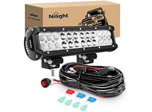 Nilight Led Light Bar 12 Inch 72W Spot Flood Combo