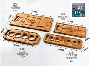 Personalized Charcuterie Planks and Beer Flights