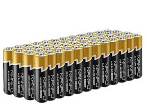 No Leakage Long Lasting AA 48 Batteries