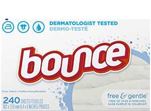 Bounce Fabric Softener Sheets