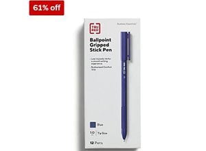 TRU RED Ballpoint Gripped Pen