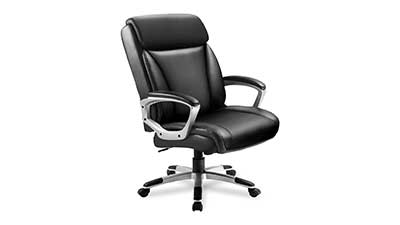 Desk Chair Adjustable Executive Chair PU Leather