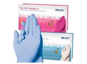 Bio-Flex Nitrile or Latex Gloves