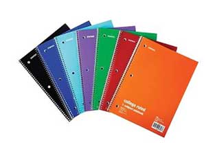 Staples 1-Subject Notebook