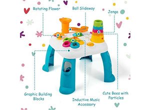 2 in 1 Early Education Toy Toddler Table