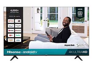 Hisense 75 inch LED 4K UHD 75H6570G Android TV