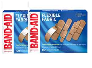 Band-Aid Fabric Adhesive Bandages