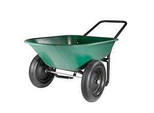 Garden Star Yard Rover Dual Wheelbarrow