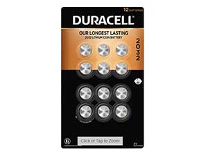 Duracell Lithium 2032 Coin Batteries