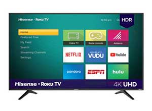 Hisense 50 inch Class 4K UHD LED Roku Smart TV