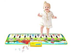 M SANMERSEN Kids Piano Music Mat