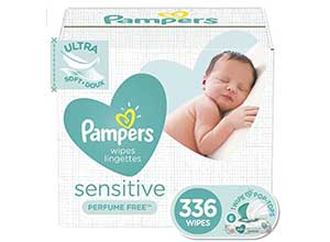 Pampers Sensitive Water Based Baby Diaper Wipes