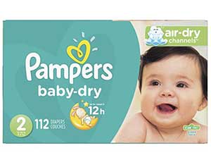 Pampers Cruisers Baby Dry Diapers
