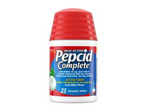 Pepcid Complete Dual Action Chewable Tablets