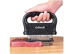 Meat Tenderizer with 48 Stainless Steel Blades