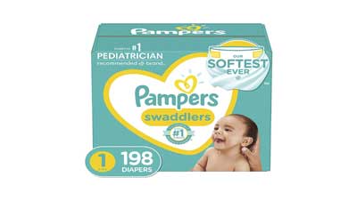 Pampers Swaddlers Disposable Baby Diapers