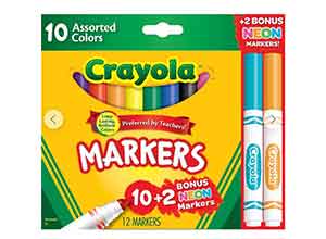 Crayola Markers Assorted Colors