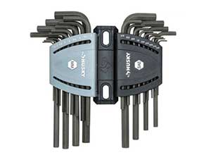 SAE Metric Long Arm Hex Key Set