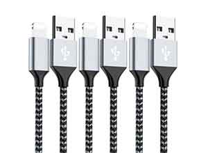 Nylon Braided USB Charging Cord for iPhone