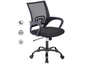 Swivel Computer Chair with Lumbar Support