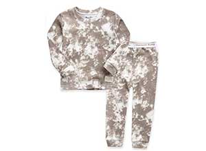Marbling Sung Fit Sleepwear Pajamas 2pcs