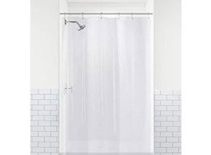 LiBa PEVA 8G Bathroom Shower Stall Curtain Liner