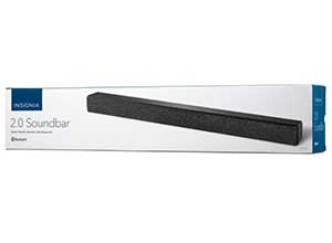 Insignia 2.0 Channel Soundbar with Digital Amplifier