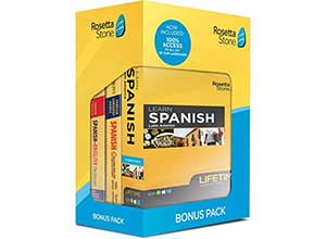 Rosetta Stone Learn Spanish Bonus Pack