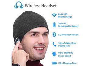 Unisex Bluetooth Beanie Hat