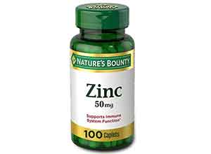 Natures Bounty Zinc 50 mg Caplets