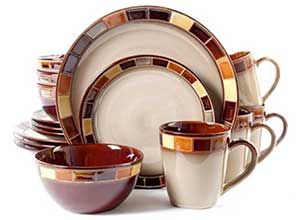 Gibson Elite Casa Estebana 16 Piece Dinnerware Set