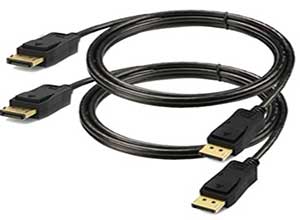 DisplayPort Cable 6ft 2-Pack