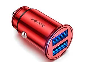 Dual Port 4.8A All Metal Car Charger Adapter