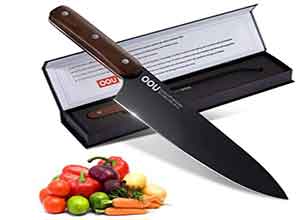 German S Steel 8 Inch Chefs Knife Wooden Handle