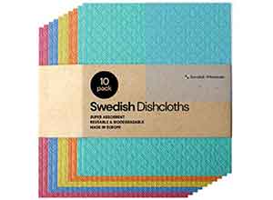 Swedish Dishcloth Cellulose Sponge Cloths