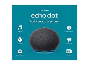 Echo Dot 4th generation Smart speaker with Alexa