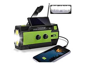 Radio Lamp Power Bank USB Charger and SOS