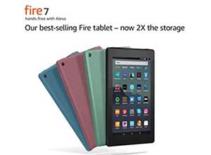 Fire 7 tablet 7inch display