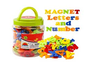 Magnetic Alphabet Magnets Letters and Numbers