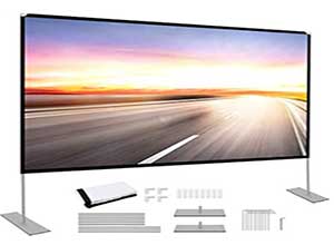 100 inch Portable Projector Screen with Stand