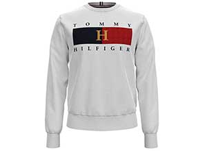 Tommy Hilfiger Mens Flag Logo Sweatshirt