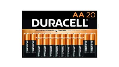 Duracell CopperTop AA Alkaline Batteries