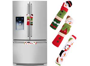 Christmas Fridge Handle Covers