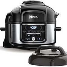 Pressure cooker and air fryer