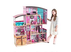 KidKraft Shimmer Mansion with 30 Accessories