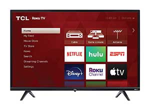 TCL 43-inch 4K UHD Smart LED TV 43S435