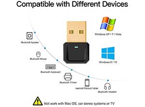 Bluetooth 5.0 USB Adapter for PC