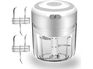 Electric Mini Garlic Chopper Food Processor