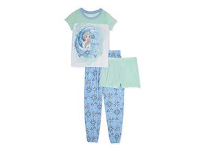 Disney Frozen 2 Girls Super Soft Short Sleeve Set