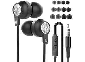 In Ear Headphones with Microphone extra earbuds